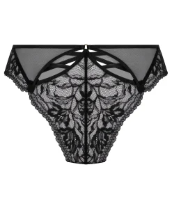 Amel Brazilian mit offenem Schritt - Schwarz