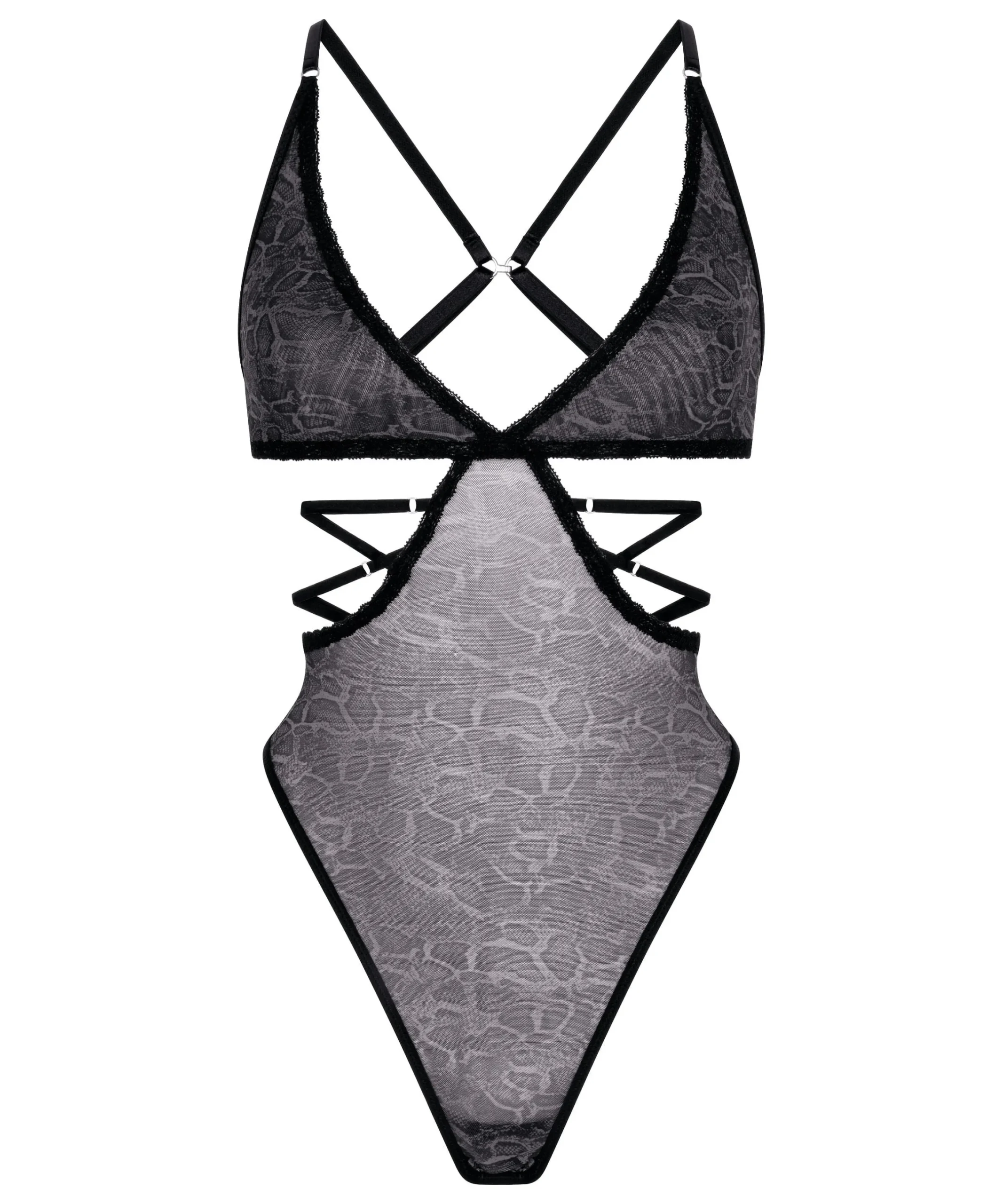 Azula Body mit Cut-Outs - Grau