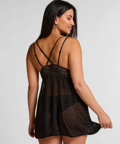 Babydoll Beatriz - Schwarz
