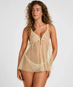 Babydoll Flora - Gelb