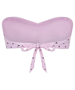 Bandeau-Bikini-Oberteil Alicante - Rosa