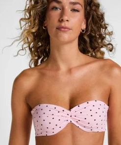 Bandeau-Bikini-Oberteil Alicante - Rosa