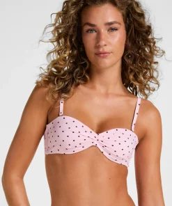Bandeau-Bikini-Oberteil Alicante - Rosa