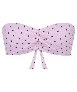 Bandeau-Bikini-Oberteil Alicante - Rosa