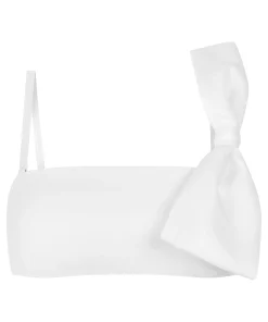 Bandeau Bikini Top Como - Weiß