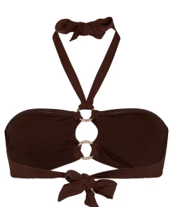 Bandeau Bikini Top Madrid - Braun