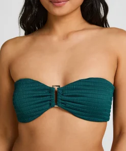 Bandeau Bikini-Top St Kitts - Grün