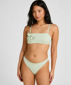 Bandeau Bikini Top Tulum - Grün