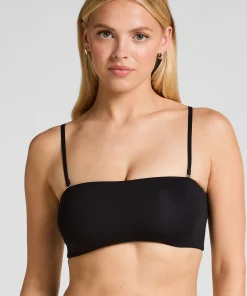 Bandeau Bralette Smooth - Schwarz