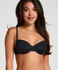 Bardolino Gepolstertes Bügel-Bikini-Oberteil - Schwarz