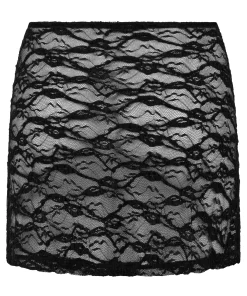 Beach Skirt Sunset Lace - Schwarz