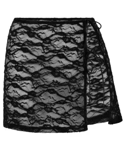 Beach Skirt Sunset Lace - Schwarz