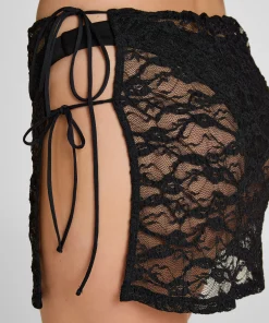 Beach Skirt Sunset Lace - Schwarz