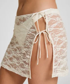 Beach Skirt Sunset Lace - Weiß