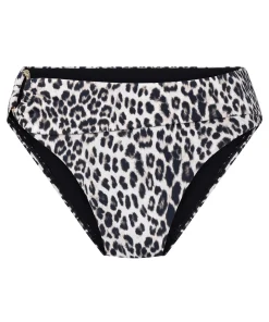 Bikinihose Leopard - Schwarz
