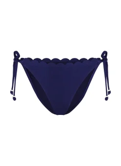 Bikinihose Scallop - Blau