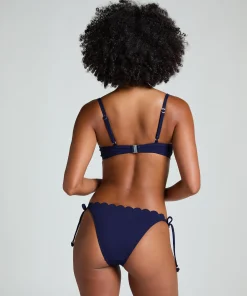 Bikinihose Scallop - Blau