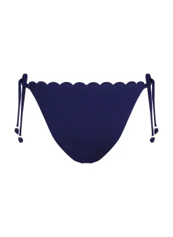 Bikinihose Scallop - Blau