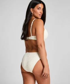 Bikinihöschen Crochet - Weiß