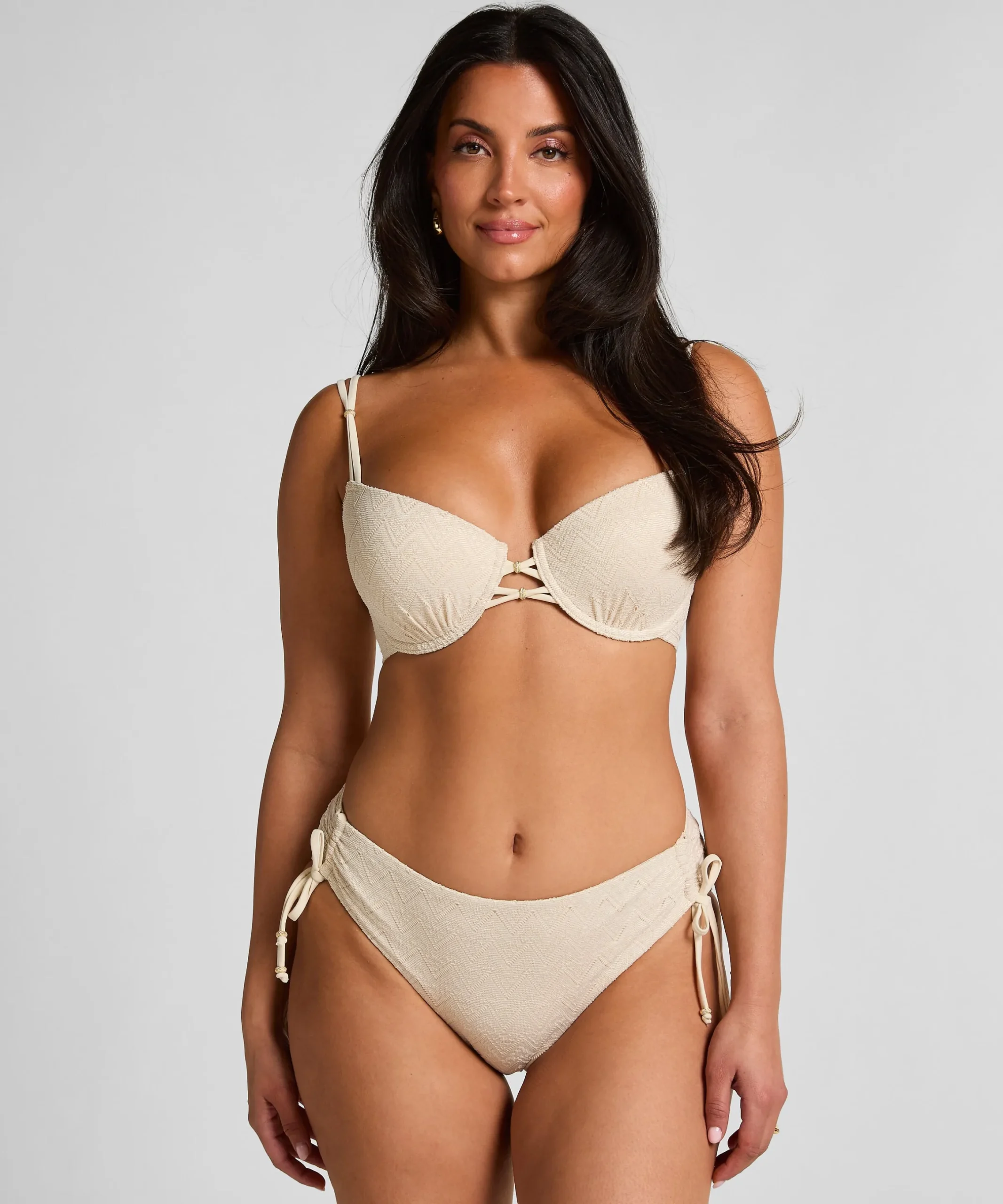 Bikinihöschen Crochet - Weiß