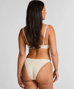 Bikini Slip Crochet - Weiß