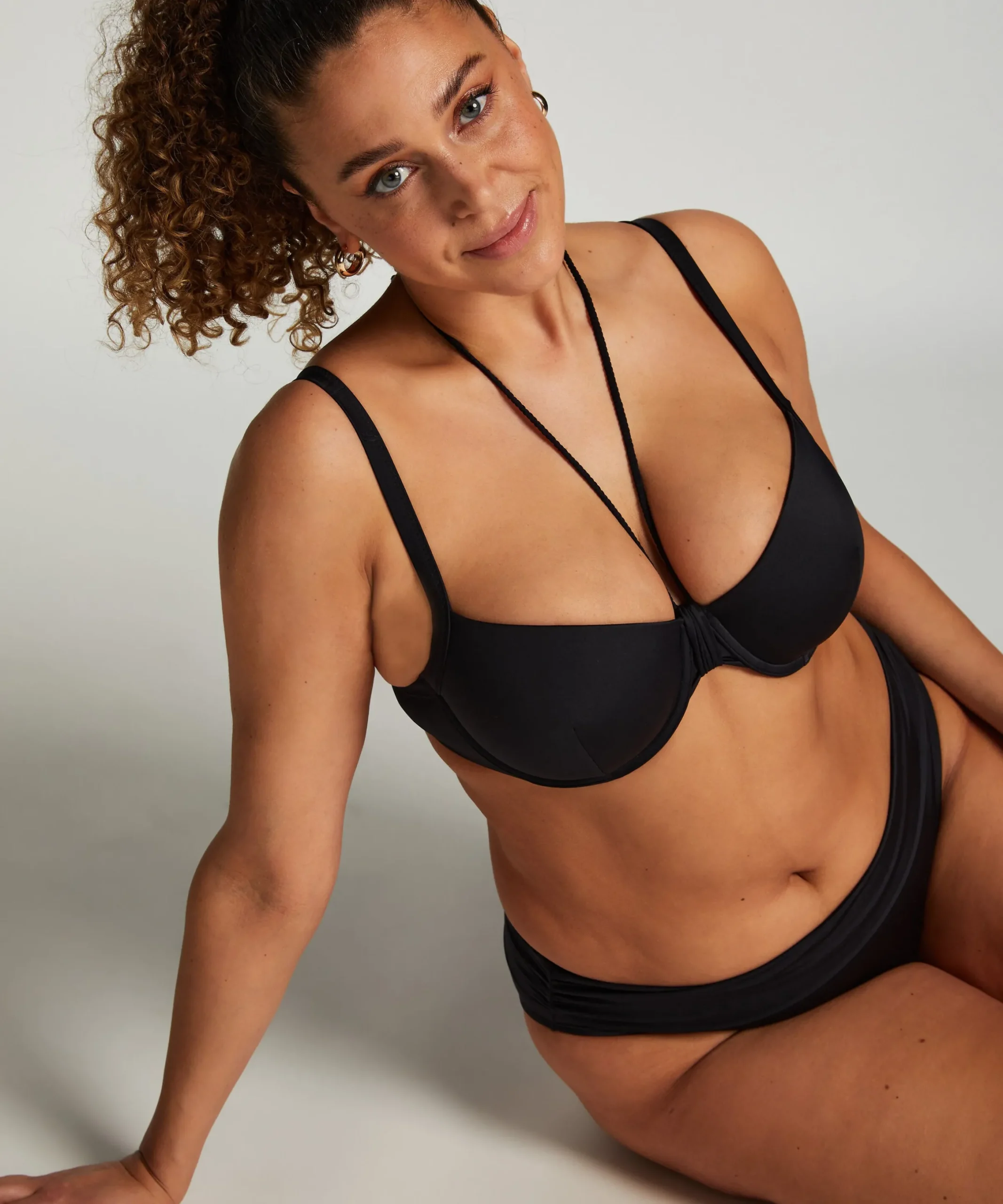 Bikini Slip Rio Luxe - Schwarz