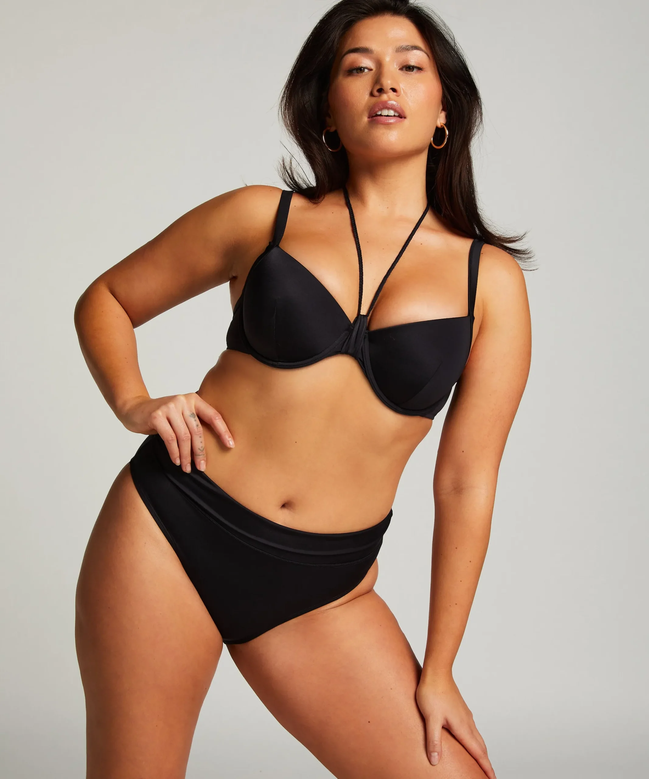 Bikini Slip Rio Luxe - Schwarz