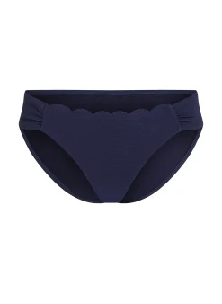 Bikini Slip Rio Scallop - Blau