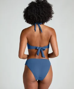 Bikini Slip Rio Scallop - Blau