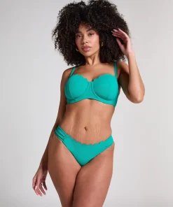 Bikini Slip Rio Scallop - Grün