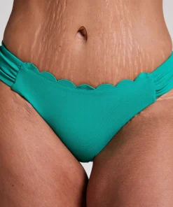 Bikini Slip Rio Scallop - Grün