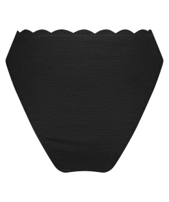 Bikini Slip Rio Scallop - Schwarz