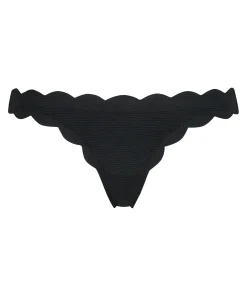 Bikini Slip Rio Scallop - Schwarz