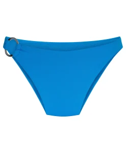 Bikiniunterteil mit hohem Beinausschnitt Porto - Blau