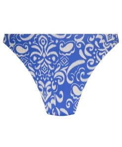 Bikini-Unterteil mit hohem Beinausschnitt Cancun - Blau