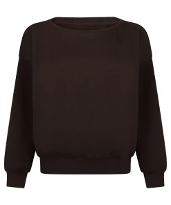 Boatneck Sweater Audrey - Braun