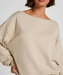 Boatneck Sweater Audrey - Grau