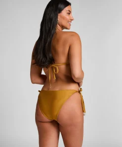 Boho Freches Bikiniunterteil - Gelb