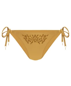 Boho Freches Bikiniunterteil - Gelb
