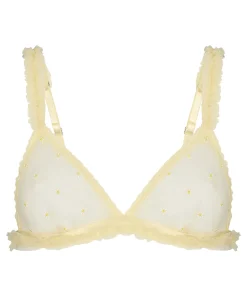 Bralette Flora - Gelb