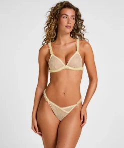 Bralette Flora - Gelb
