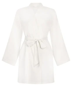 Brautkimono aus Satin - Weiß