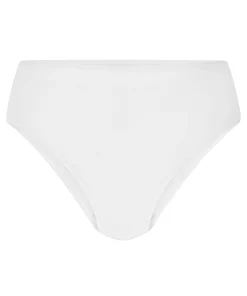Brazilian mit hohem Beinausschnitt - Weiß