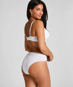 Brazilian mit hohem Beinausschnitt - Weiß