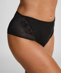 Brazilian-Slip mit hoher Taille Jocelyn - Schwarz