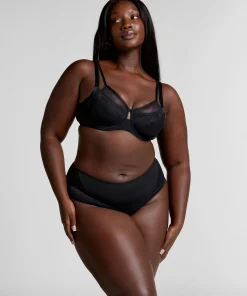 Brazilian-Slip mit hoher Taille Jocelyn - Schwarz
