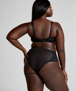 Brazilian-Slip mit hoher Taille Jocelyn - Schwarz