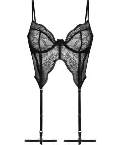 Bustier Isabelle - Schwarz