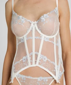 Bustier Peonie - Weiß
