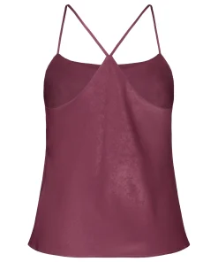 Cami Top Satin Ayla - Lila